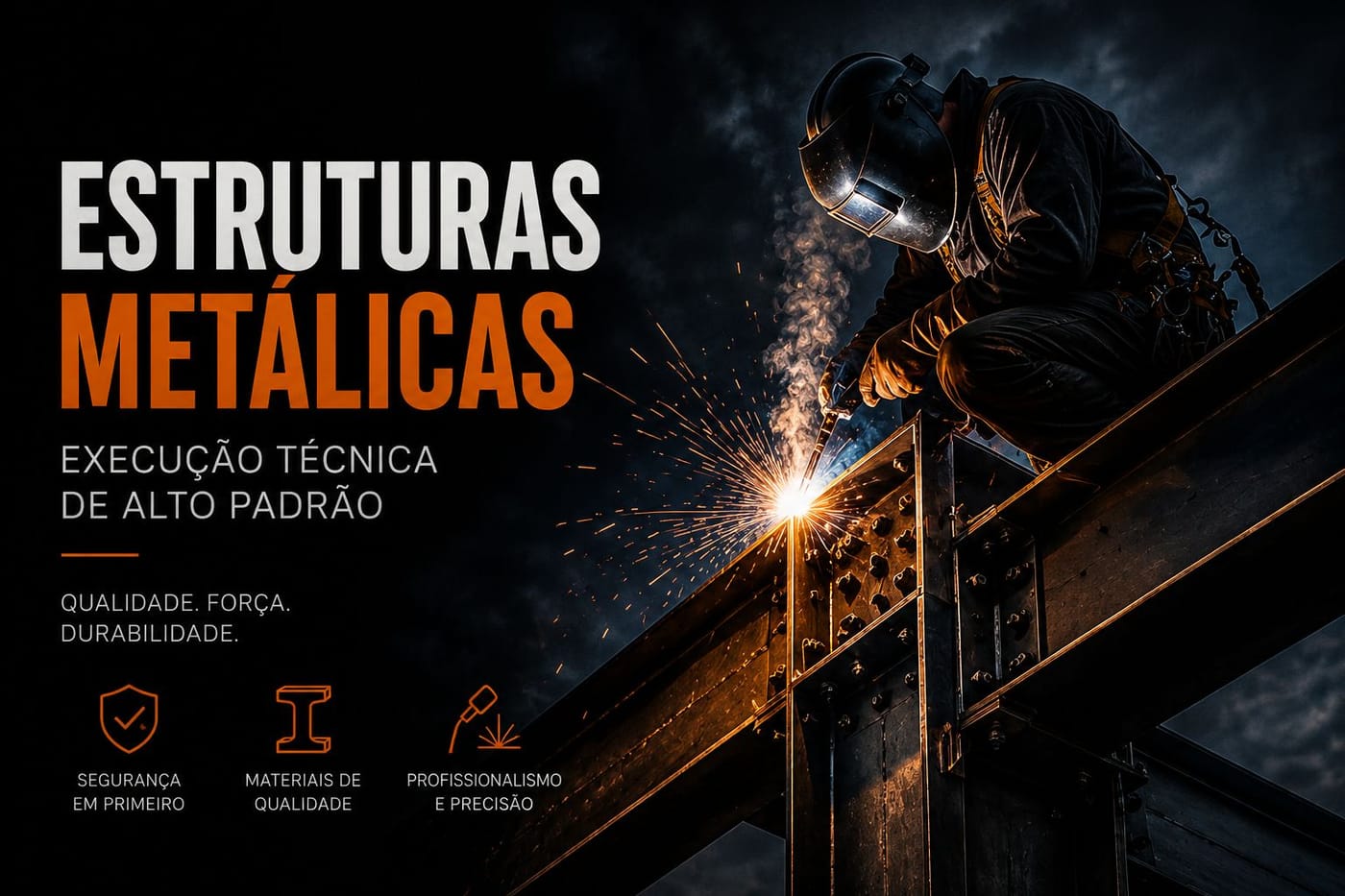 Processo MIG/MAG em Estrutura